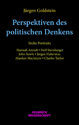 Perspektiven des politischen Denkens - Goldstein, Jürgen