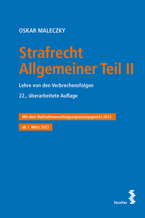 Strafrecht Allgemeiner Teil II - Oskar Maleczky