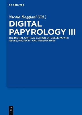 Digital Papyrology III - 