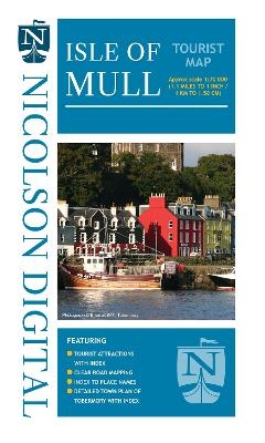 Nicolson Digital Isle of Mull Tourist Map