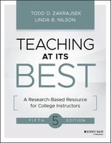 Teaching at Its Best - Zakrajsek, Todd D.; Nilson, Linda B.