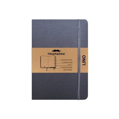 Moustachine Classic Linen Large Grey Blank Flex