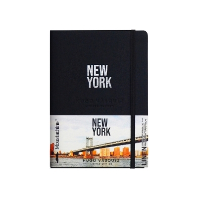 New York X Hugo Vásquez Black Blank Hardcover Medium