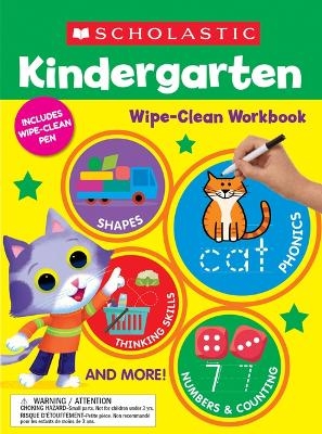 Kindergarten Wipe-Clean Workbook -  Scholastic Teaching Resources