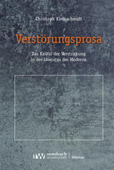 Verstörungsprosa - Christoph Kleinschmidt