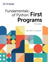 Fundamentals of Python: First Programs - Lambert, Kenneth