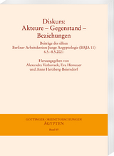 Diskurs: Akteure – Gegenstand – Beziehungen - 