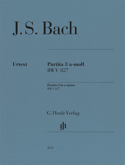 Johann Sebastian Bach - Partita Nr. 3 a-moll BWV 827 - 