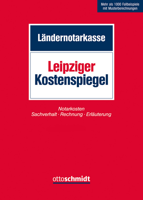 Leipziger Kostenspiegel - 