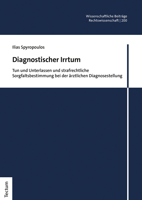 Diagnostischer Irrtum - Ilias Spyropoulos