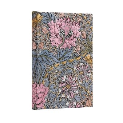 Morris Pink Honeysuckle (William Morris) Midi Lined Hardcover Journal -  Paperblanks