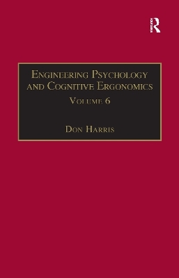 Engineering Psychology and Cognitive Ergonomics - 