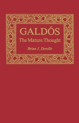 Galdós - Brian J. Dendle