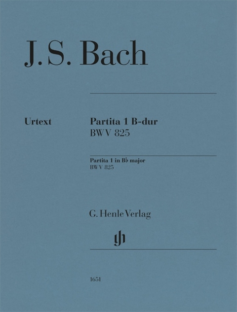 Johann Sebastian Bach - Partita Nr. 1 B-dur BWV 825 - 