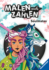 Ravensburger Malen nach Zahlen Soulmates - Manga - Anime - 32 Motive abgestimmt auf Buntstiftsets mit 24 Farben (Stifte nicht enthalten) - Für Fortgeschrittene