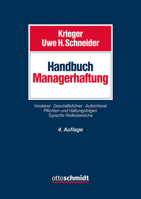 Handbuch Managerhaftung - 