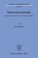 Bund und Gemeinden. - Hans Niemeier