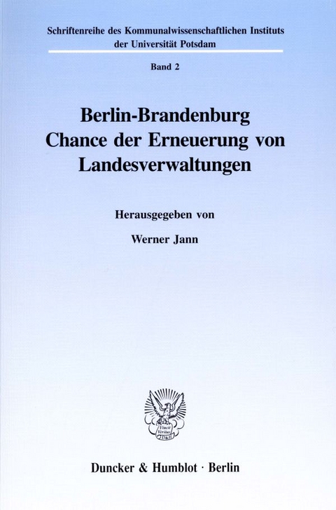 Berlin-Brandenburg. - 