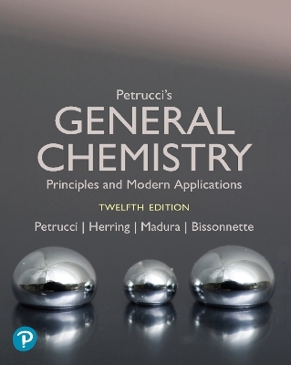 Mastering Chemistry without Pearson eText for Petrucci's General Chemistry: Principles and Modern Applications - Ralph Petrucci, F. Herring, Jeffry Madura, Carey Bissonnette