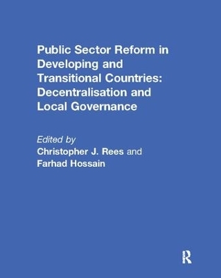 Public Sector Reform in Developing and Transitional Countries - 