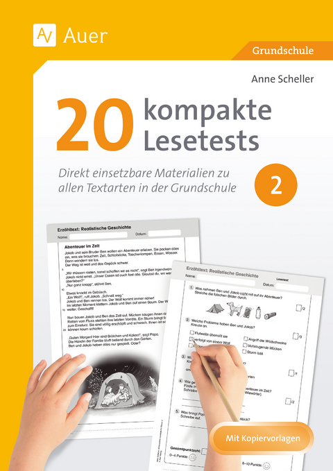 20 kompakte Lesetests für Klasse 2 - Anne Scheller