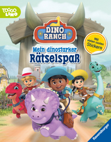 Ravensburger Dino Ranch: Mein dinostarker Rätselspaß - mit Stickern - coole Knobeleien, kreative Beschäftigung mit den Lieblingscharakteren aus der Serie