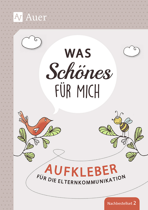 Sticker Elternkommunikation Nachbestellset 2 - Auer Verlag