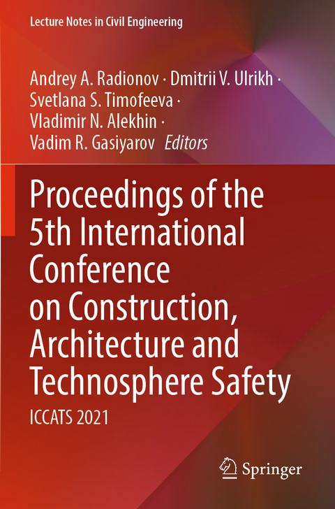 Proceedings of the 5th International Conference on Construction, Architecture and Technosphere Safety - 