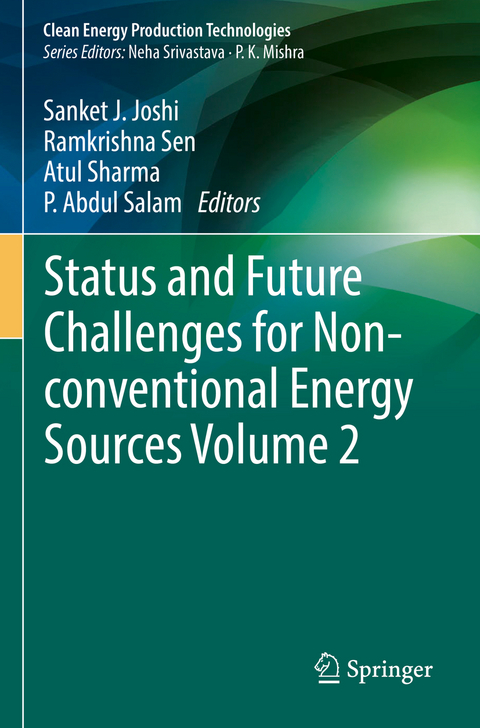 Status and Future Challenges for Non-conventional Energy Sources Volume 2 - 