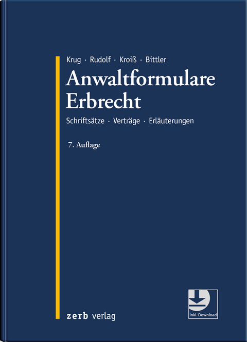 Anwaltformulare Erbrecht - 