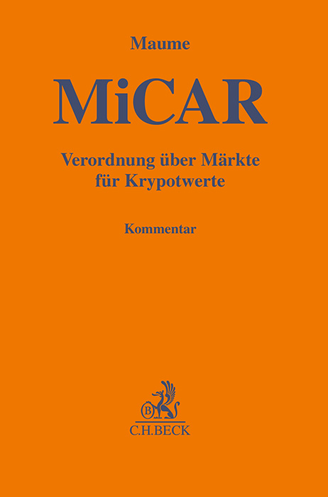 Verordnung über Märkte für Kryptowerte (MiCAR) - 