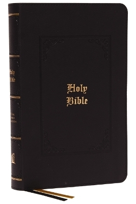 KJV, Personal Size Large Print Reference Bible, Vintage Series, Black Leathersoft, Red Letter, Thumb Indexed, Comfort Print -  Thomas Nelson