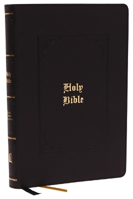 KJV Holy Bible: Large Print with 53,000 Center-Column Cross References, Black Leathersoft, Red Letter, Comfort Print (Thumb Indexed): King James Version -  Thomas Nelson