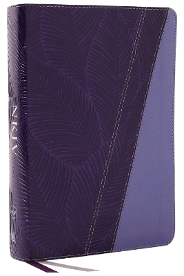 NKJV Study Bible, Leathersoft, Purple, Full-Color, Comfort Print -  Thomas Nelson