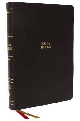 NKJV Holy Bible, Super Giant Print Reference Bible, Brown Bonded Leather, 43,000 Cross References, Red Letter, Comfort Print: New King James Version -  Thomas Nelson