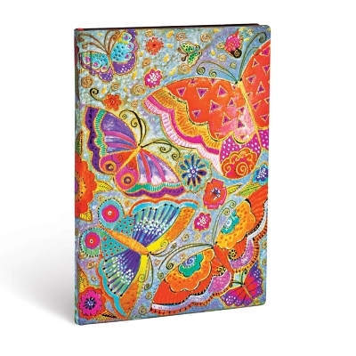 Flutterbyes Midi Unlined Softcover Flexi Journal (176 pages) -  Paperblanks