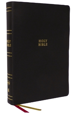 NKJV Holy Bible, Super Giant Print Reference Bible, Black Genuine Leather, 43,000 Cross References, Red Letter, Thumb Indexed, Comfort Print: New King James Version -  Thomas Nelson