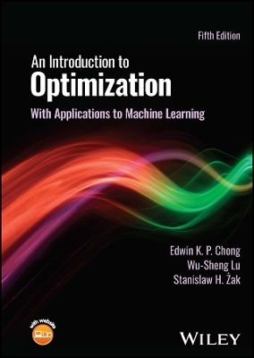 An Introduction to Optimization - Edwin K. P. Chong, Wu-sheng Lu, Stanislaw H. Zak