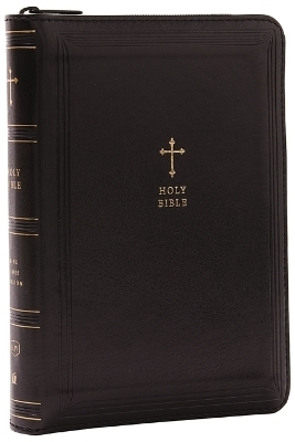 KJV Holy Bible: Compact with 43,000 Cross References, Black Leathersoft with zipper, Red Letter, Comfort Print: King James Version -  Thomas Nelson