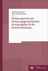 Verfassungsrecht und Verfassungsgerichtsbarkeit als Impulsgeber für die Rechtsentwicklung - 