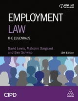 Employment Law - Lewis, David Balaban; Sargeant, Malcolm; Schwab, Ben