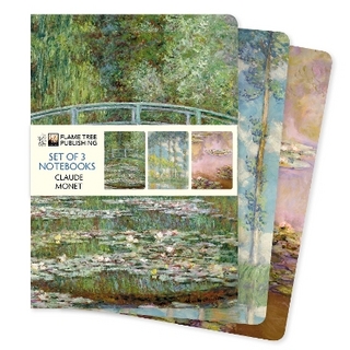 Claude Monet Set of 3 Standard Notebooks - Flame Tree Studio