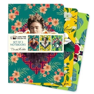 Frida Kahlo Set of 3 Standard Notebooks - 