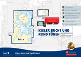 Sportbootkarten Satz 1: Kieler Bucht und Rund Fünen (Ausgabe 2023) - 