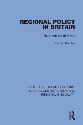 Regional Policy in Britain - Paul N. Balchin