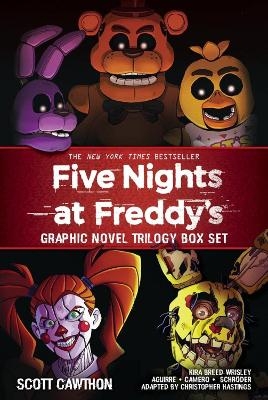 Five Nights at Freddy's Graphic Novel Trilogy Box Set - Scott Cawthon, Elley Cooper, Andrea Waggener, Kelly Parra, Carly Anne West