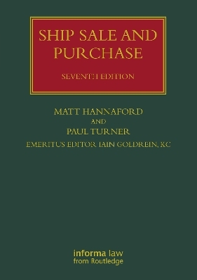 Ship Sale and Purchase - Matt Hannaford, Paul Turner, Iain Goldrein