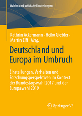 Deutschland und Europa im Umbruch - 