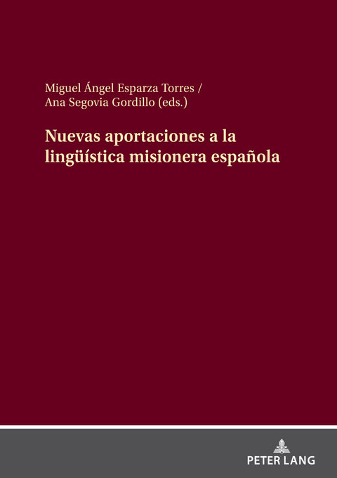 Nuevas aportaciones a la lingüística misionera española - 