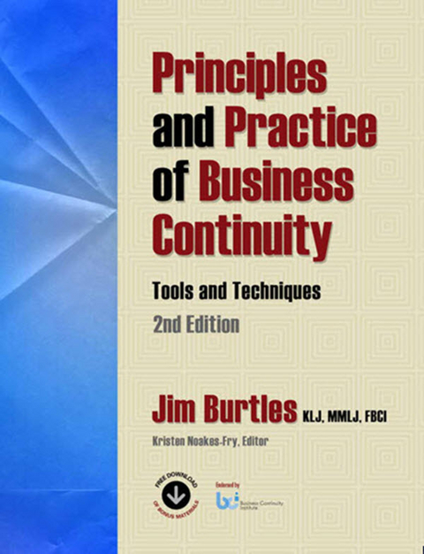 Principles and Practice of Business Continuity - Jim Burtles